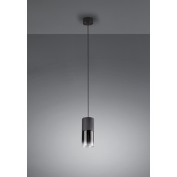 Industriële Hanglamp  Robin - Metaal - Zwart