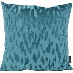 Sierkussen Velvet Stain Petrol | 45 x 45 cm | Velvet / Polyester
