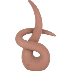 Ornament Abstract Art Knot - Terracotta