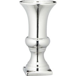 Zilveren vaas/vazen kelkvormig 30 x 16 cm - Vazen