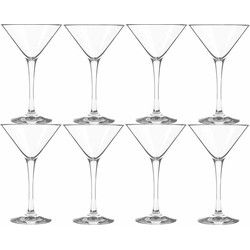 Royal Leerdam Cocktailglazen - 8x stuks - martini - glas - 250 ml - Cocktailglazen