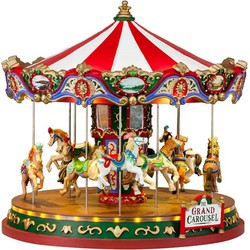 Weihnachtsfigur The grand carousel with 4.5v adaptor (aa) - LEMAX