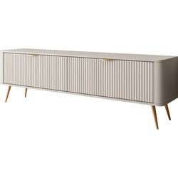 Meubella - TV-Meubel Lima - Beige - 163 cm