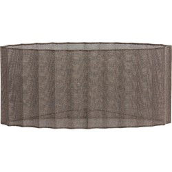 Light&living Kap ovaal recht smal 58-24-27 cm DISLI linnen bruin