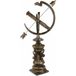 A CAST IRON SUNDIAL