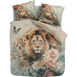100% Microvezel dekbedovertrekset Wildflower King - 140x200/220 + 1*60x70 cm