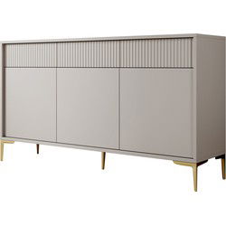 Meubella - Dressoir Five - Beige - 152 cm