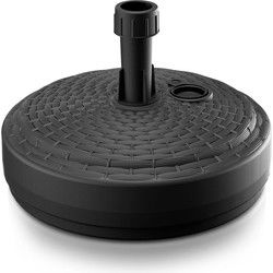 Parasolvoet Antraciet Polyrattan Optiek Ø39cm