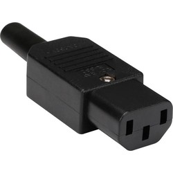 Vrouwelijke ac-connector voor kabel 10 a