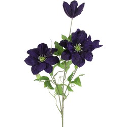 Clematis kunststof 17x25x83 cm paars