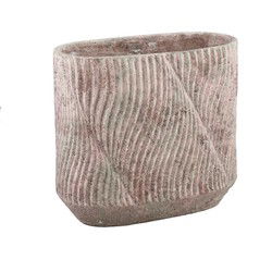 PTMD Bloempot Diesel - 40x20x36 cm - Cement - Grijs