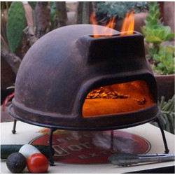 Sol-y-Yo Houtgestookte Toscaanse Stenen Pizza oven 52CM