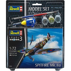 Revell Revell Model Set spitfire Mk.lla 1:72 63953