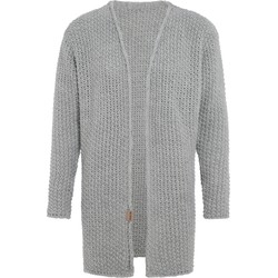 Knit Factory Carry Gebreid Vest - Licht Grijs - 40/42