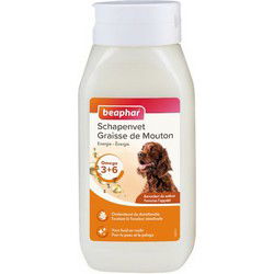 Schapenvet hond