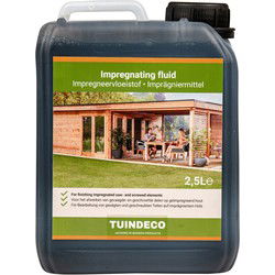 Impregneervloeistof zwart 2,5 liter Tuindeco
