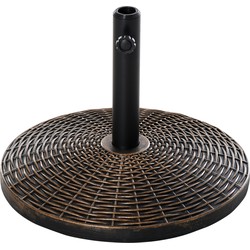 4goodz Parasolvoet 25 kg Cement - middelgrote parasols Ø35/Ø38/Ø48 mm
