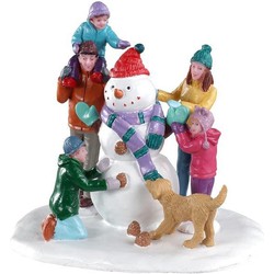 Snowman teamwork Weihnachtsfigur - LEMAX