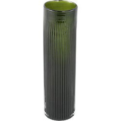 PTMD Vaas Alphaba - 10x10x37 cm - Glas - Groen