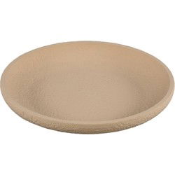 PTMD Schaal Hillie - 40x40x6 cm - Cement - Zand