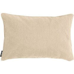 Sierkussen 50x30 Beige eco-natuur buitenafwerking (4 stuks)