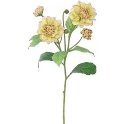 Dahlia Tak Groen/Paars 61 cm kunstplant - Buitengewoon de Boet
