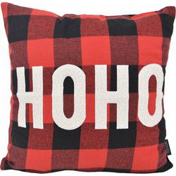 Sierkussen HOHO Kerst Ruit | 45 x 45 cm | Katoen