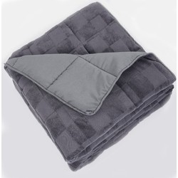 Zydante Swisstech® - Verzwaringsdeken - Weighted Blanket - Polyester/Katoen - 150x200 cm - Grijs
