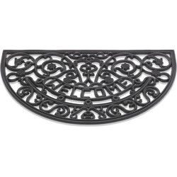 Antiek 45x75cm Welcome Halfrond
