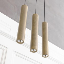 Chimes hanglamp naturel oak