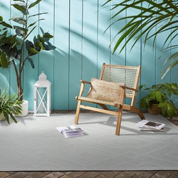Algarve Indoor & Outdoor Crème vloerkleed - Scandinavisch Design