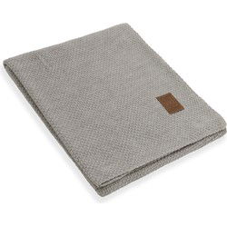 Knit Factory Jesse Plaid - Iced Clay - 160x130 cm