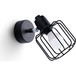 Wandlamp modern beluci zwart