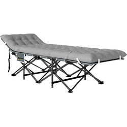 4goodz Veldbed Campingbed met Matras tot 150 kg gebruikersgewicht