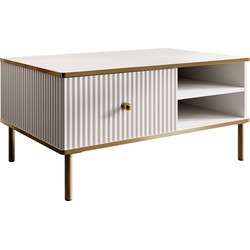 Meubella Salontafel Vanty - Wit - 90 cm