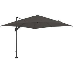 Garden Impressions Hawaii Zweefparasol Big Pole 350x350 cm donker grijs