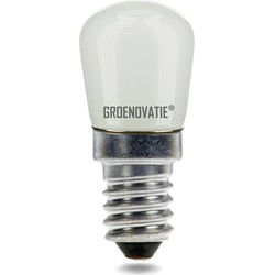 Groenovatie E14 LED Koelkastlamp T22 2W Koel Wit