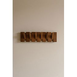 Indore Home - Wandkapstok Flip - Hout - Inklapbaar - Pianokapstok