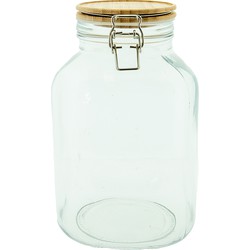 Clayre & Eef Voorraadpot   4100 ml Glas Voorraadbus