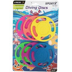 SportX Diving Discs 6 Stuks