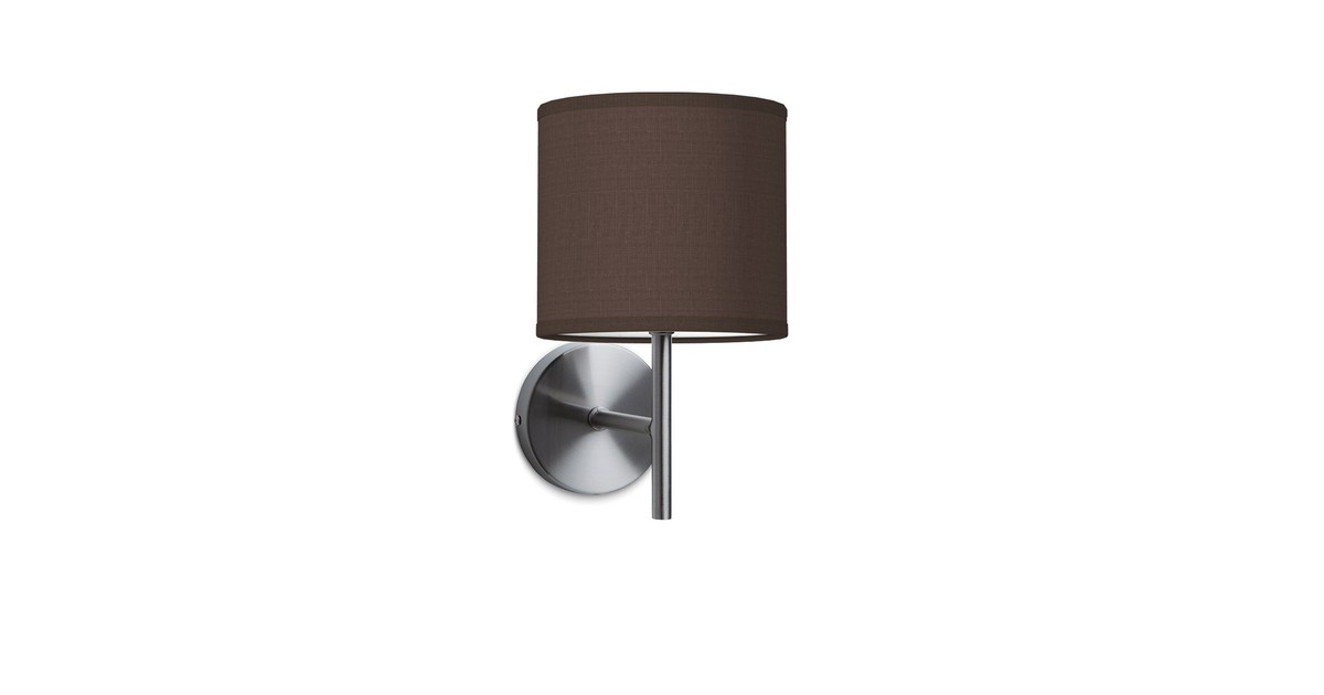 Wandlamp mati bling Ø 16 cm - bruin