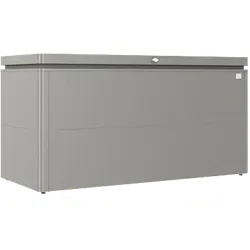 BIOHORT | LoungeBox | Kwarts Grijs Metallic | Formaat 160 | 160 x 70 cm