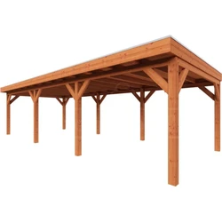 Trendhout douglas overkapping Refter, 955 x 400 cm