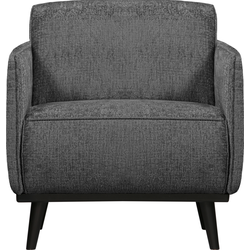 STATEMENT FAUTEUIL MET ARM STRUCTURE VELVET MOUNTAIN