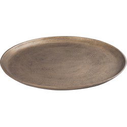 PTMD Plateau Afta - 60x60x4 cm - Aluminium - Goud