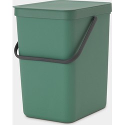 Sort & Go afvalemmer, 25 liter - Fir Green