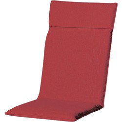 Madison - Hoge rug - Panama brick red - 120x50 - Rood