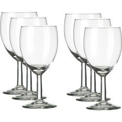 Wijnglazen - 30x stuks - witte/rode wijn - 240 ml - Gilde - 20 cl - Wijnglazen