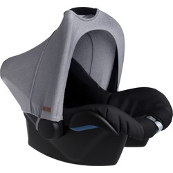 Baby's Only Autostoel zonnekap - Zonnescherm Maxi Cosi 0+ Sparkle - Zilvergrijs Mêlee - Met subtiel glittertje