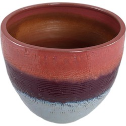 PTMD Bloempot Elana - 50x50x44 cm - Keramiek - Paars